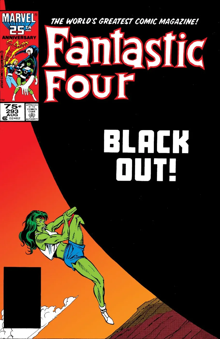Cover of Fantastic Four #293