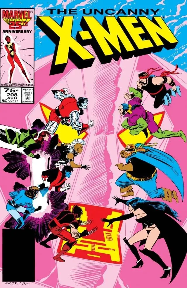 Cover of The Uncanny X-Men #208