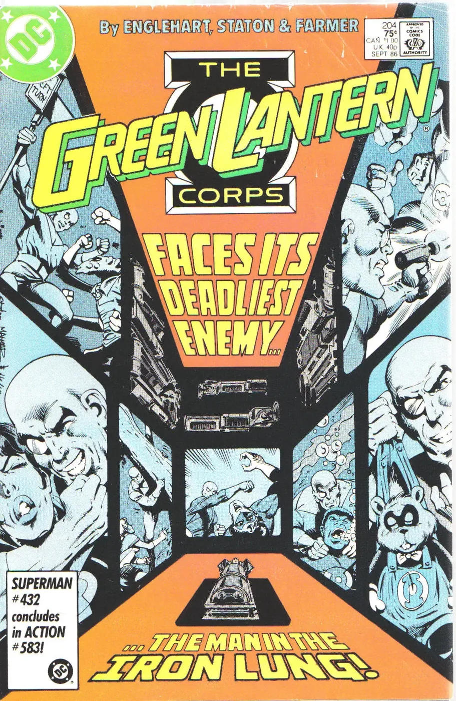 Cover of Green Lantern #204