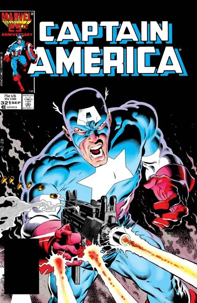 Cover of Captain America #321