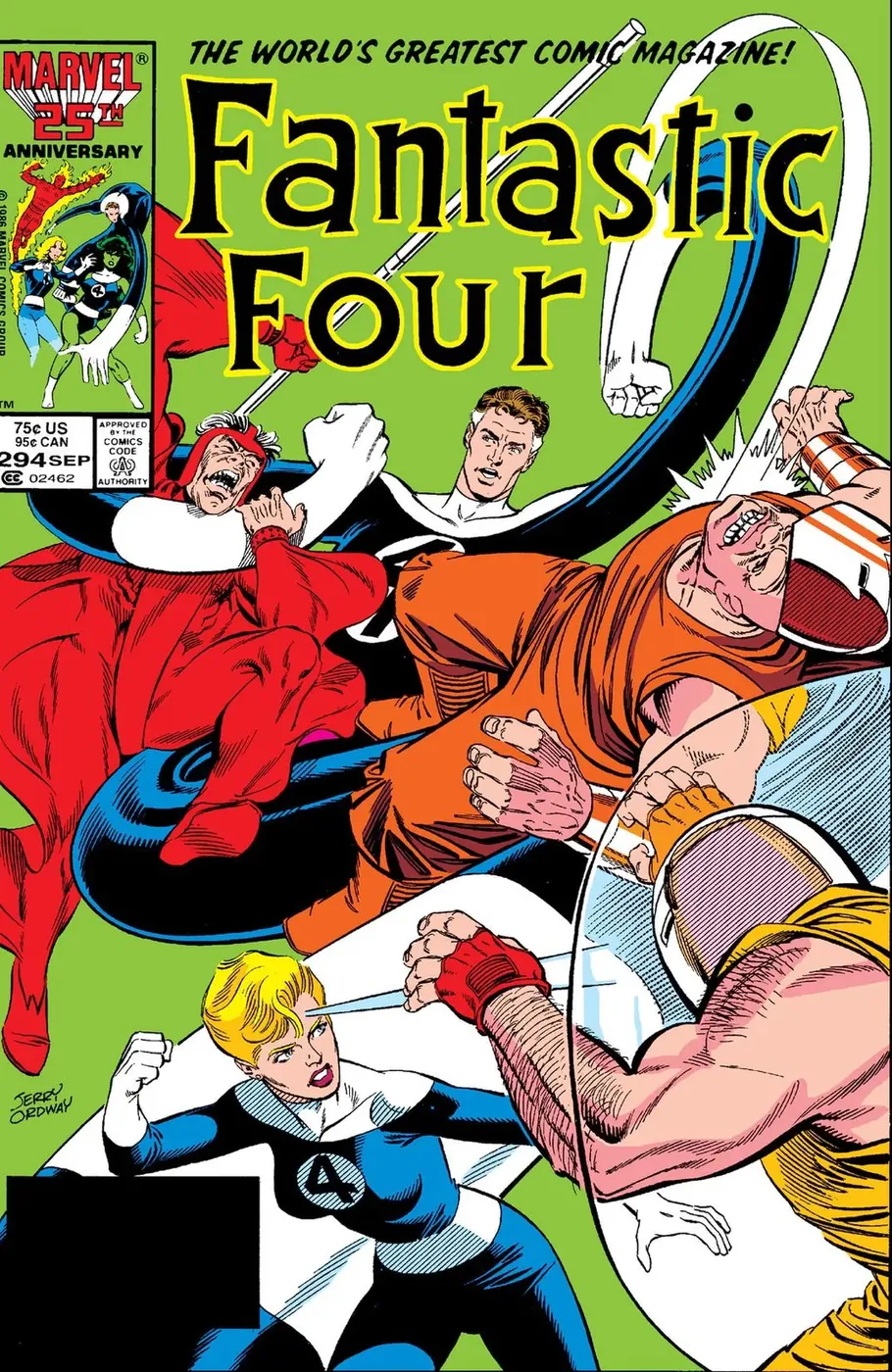 Cover of Fantastic Four #294