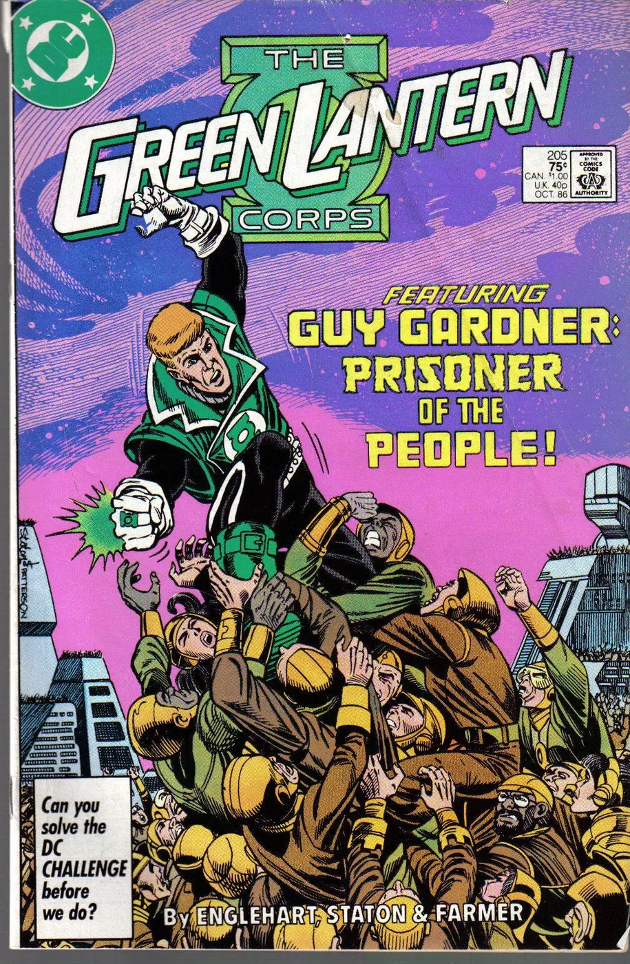 Cover of Green Lantern #205