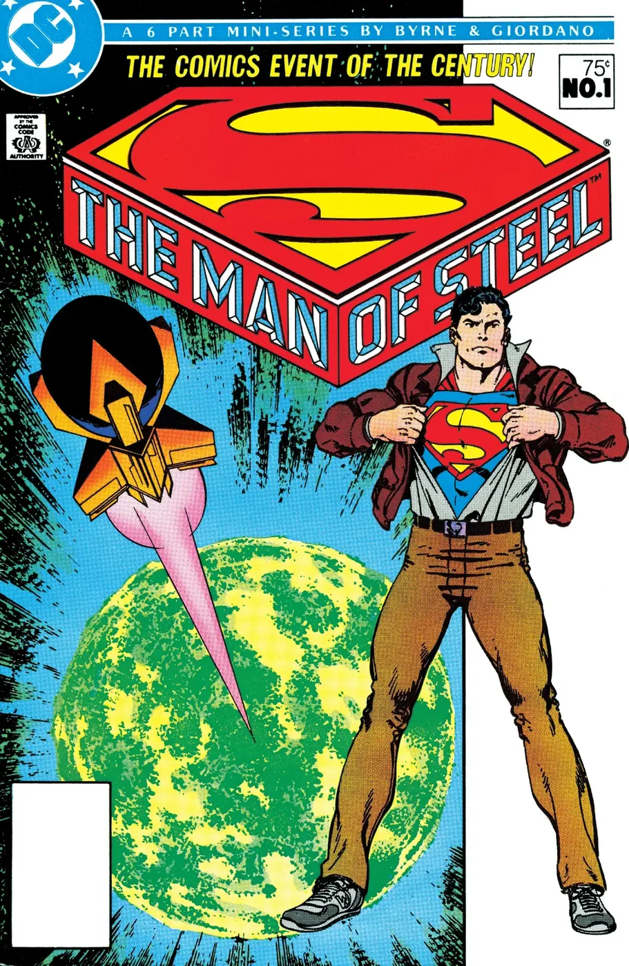 Cover of The Man of Steel #1