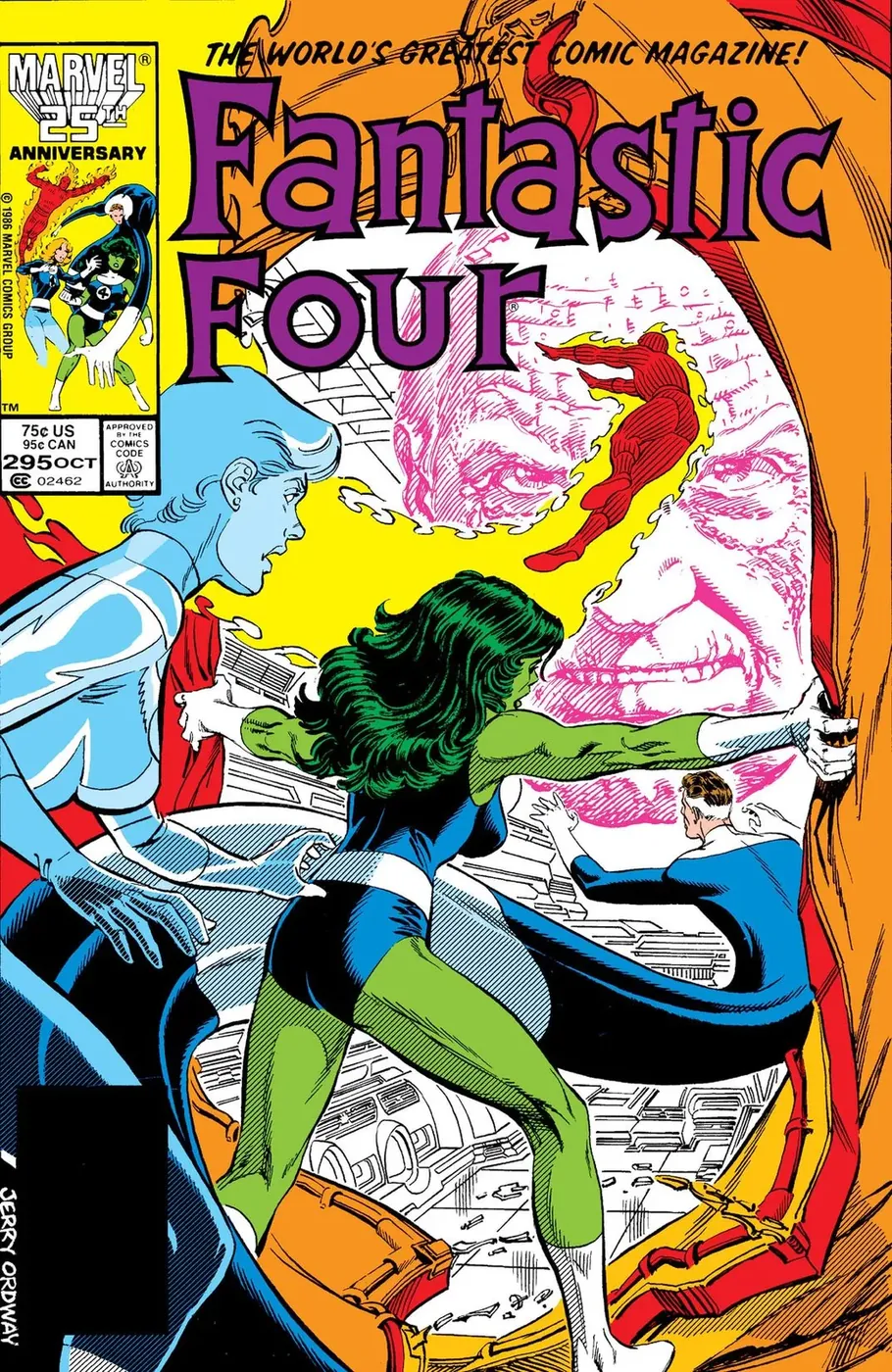 Cover of Fantastic Four #295