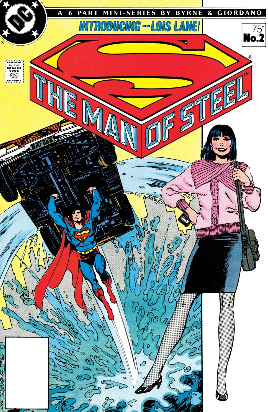 Cover of The Man of Steel #2