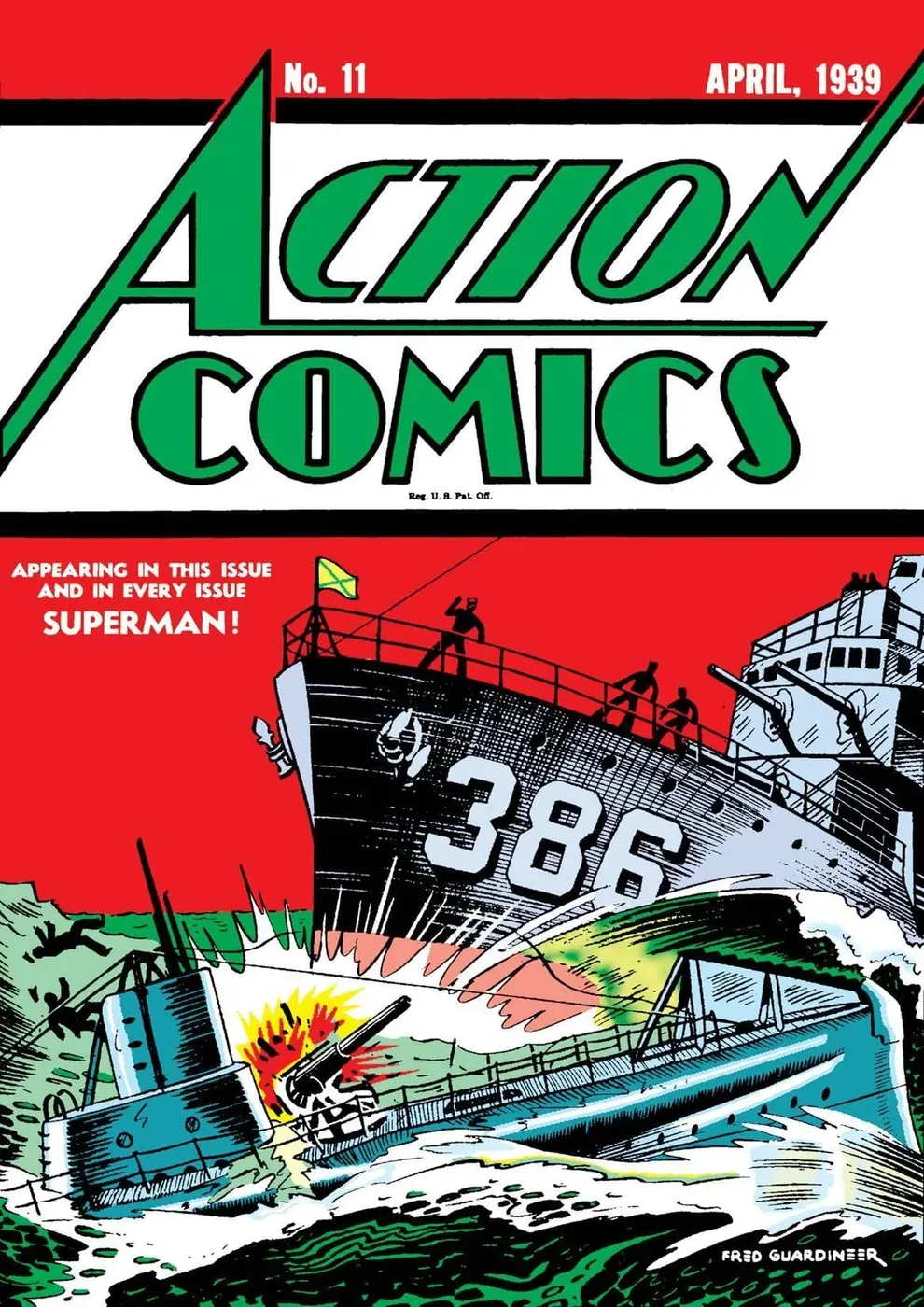 Cover of Action Comics #11