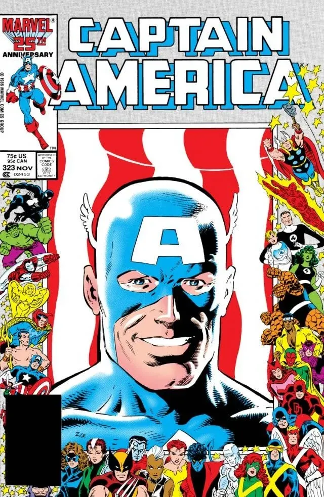 Cover of Captain America #323