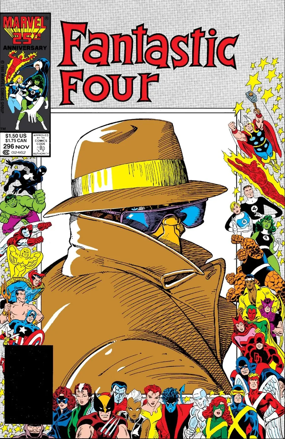 Cover of Fantastic Four #296