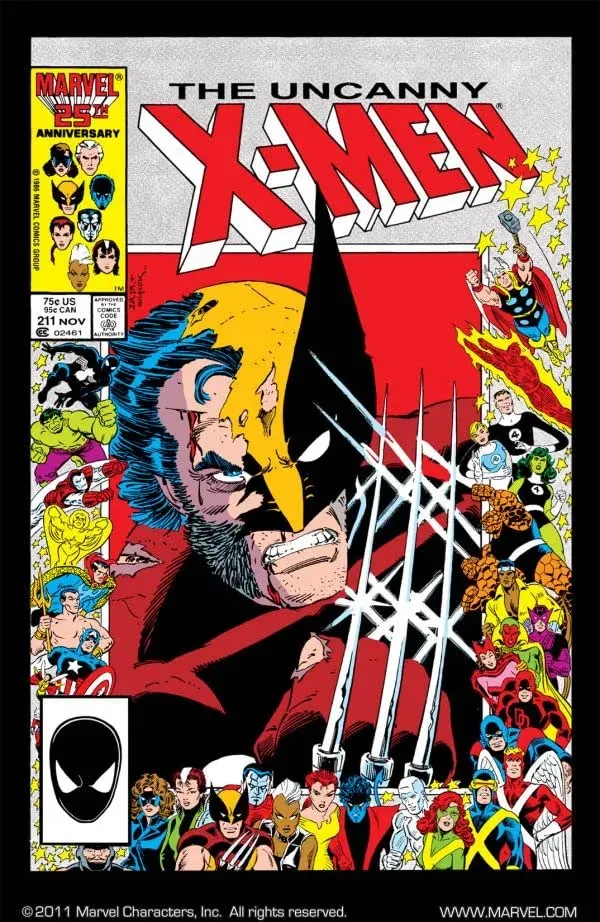 Cover of The Uncanny X-Men #211