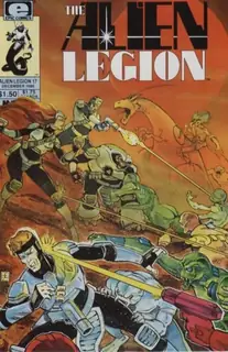 Cover of Alien Legion #17