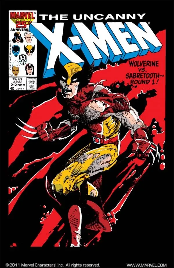 Cover of The Uncanny X-Men #212