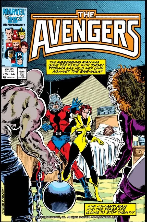 Cover of The Avengers #275