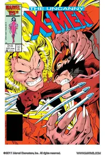 Cover of The Uncanny X-Men #213