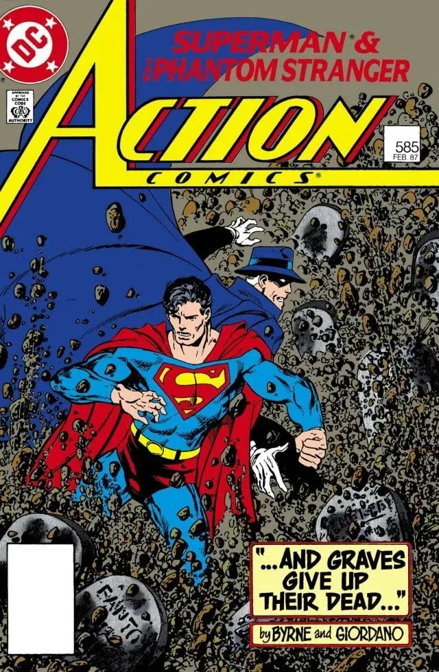 Cover of Action Comics #585