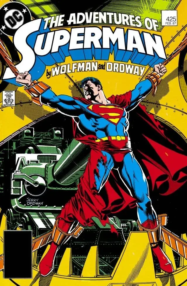 Cover of Adventures of Superman #425