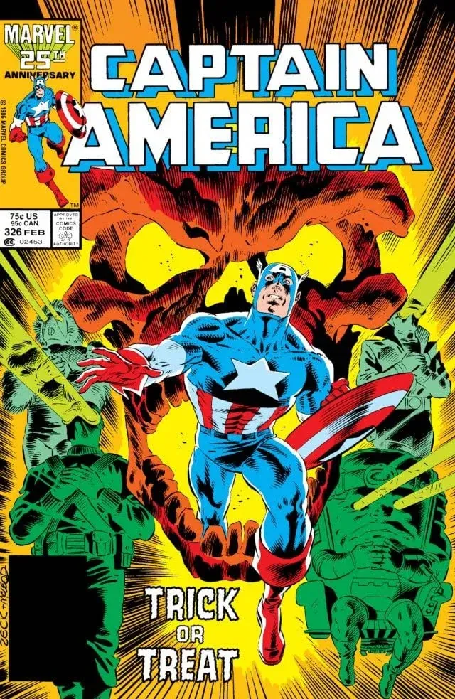 Cover of Captain America #326