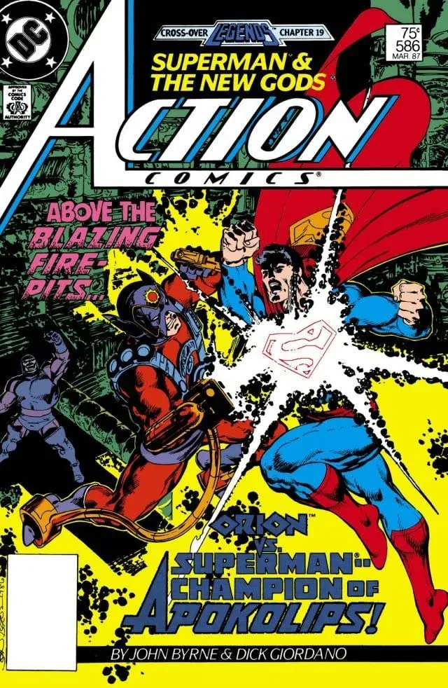 Cover of Action Comics #586