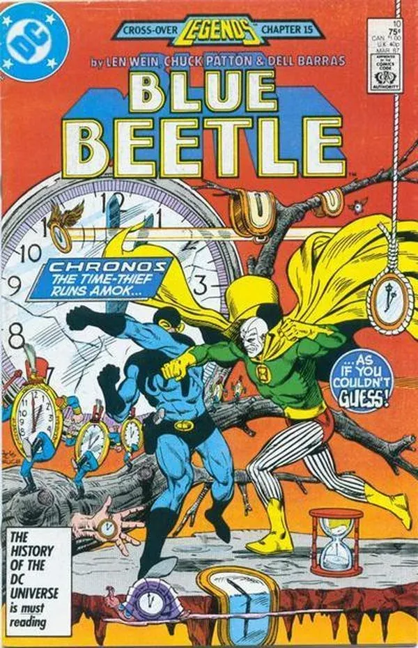 Cover of Blue Beetle #10