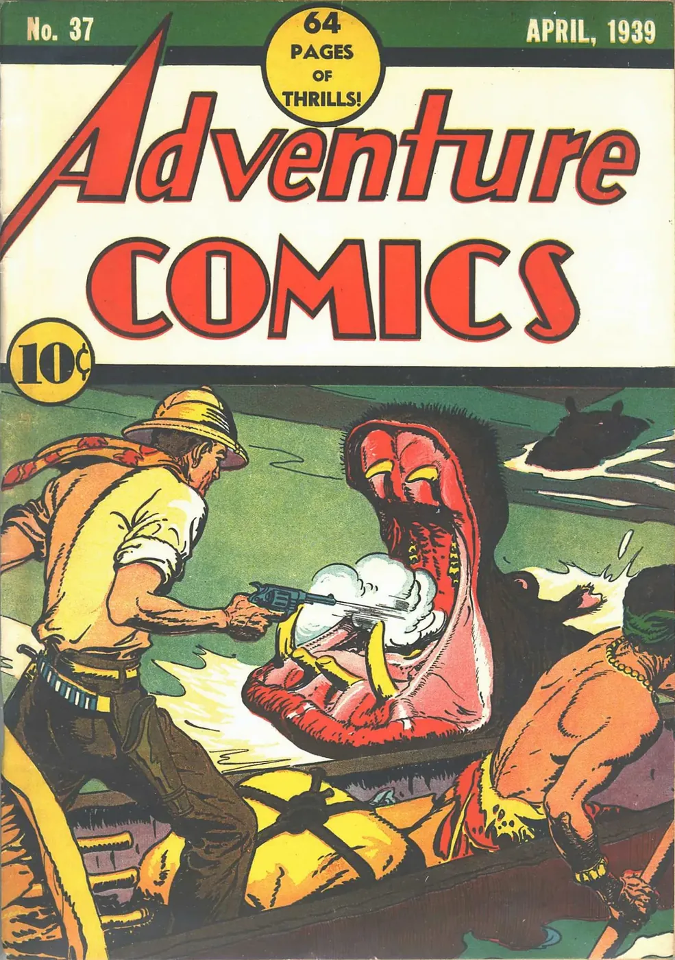 Cover of Adventure Comics #37
