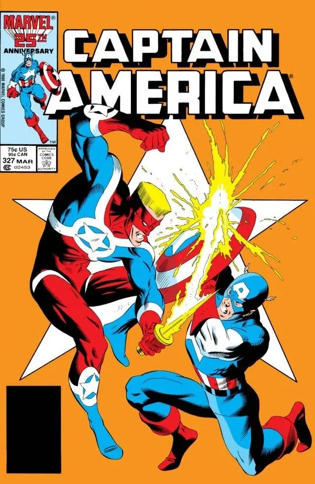 Cover of Captain America #327