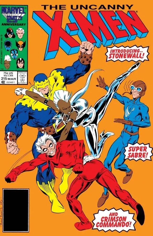 Cover of The Uncanny X-Men #215