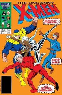 Cover of The Uncanny X-Men #215