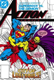 Cover of Action Comics #587
