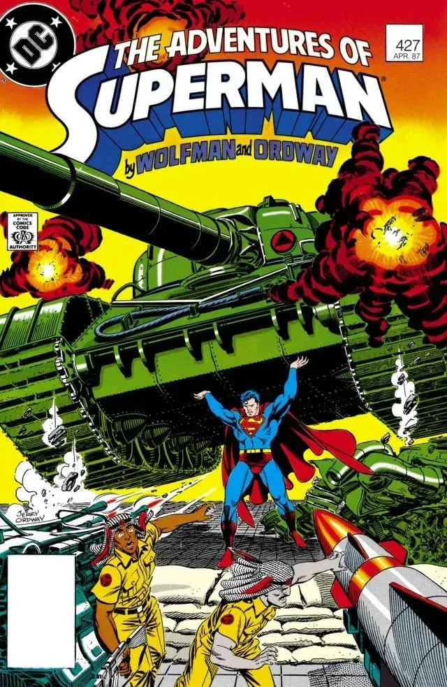 Cover of Adventures of Superman #427