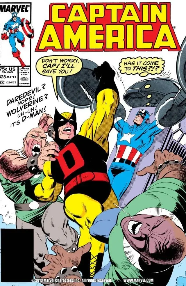 Cover of Captain America #328
