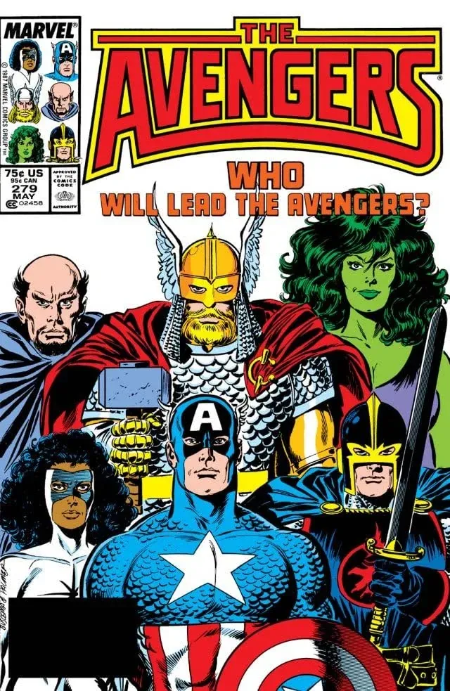 Cover of The Avengers #279