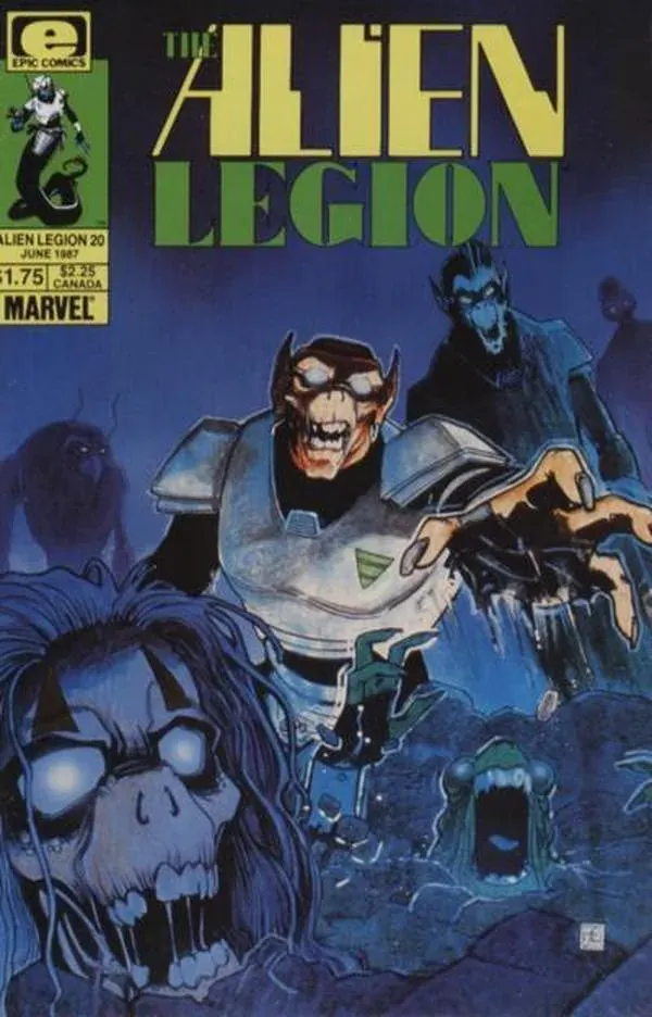 Cover of Alien Legion #20