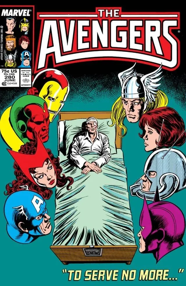 Cover of The Avengers #280
