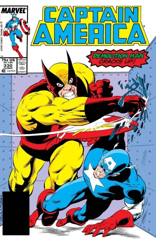 Cover of Captain America #330