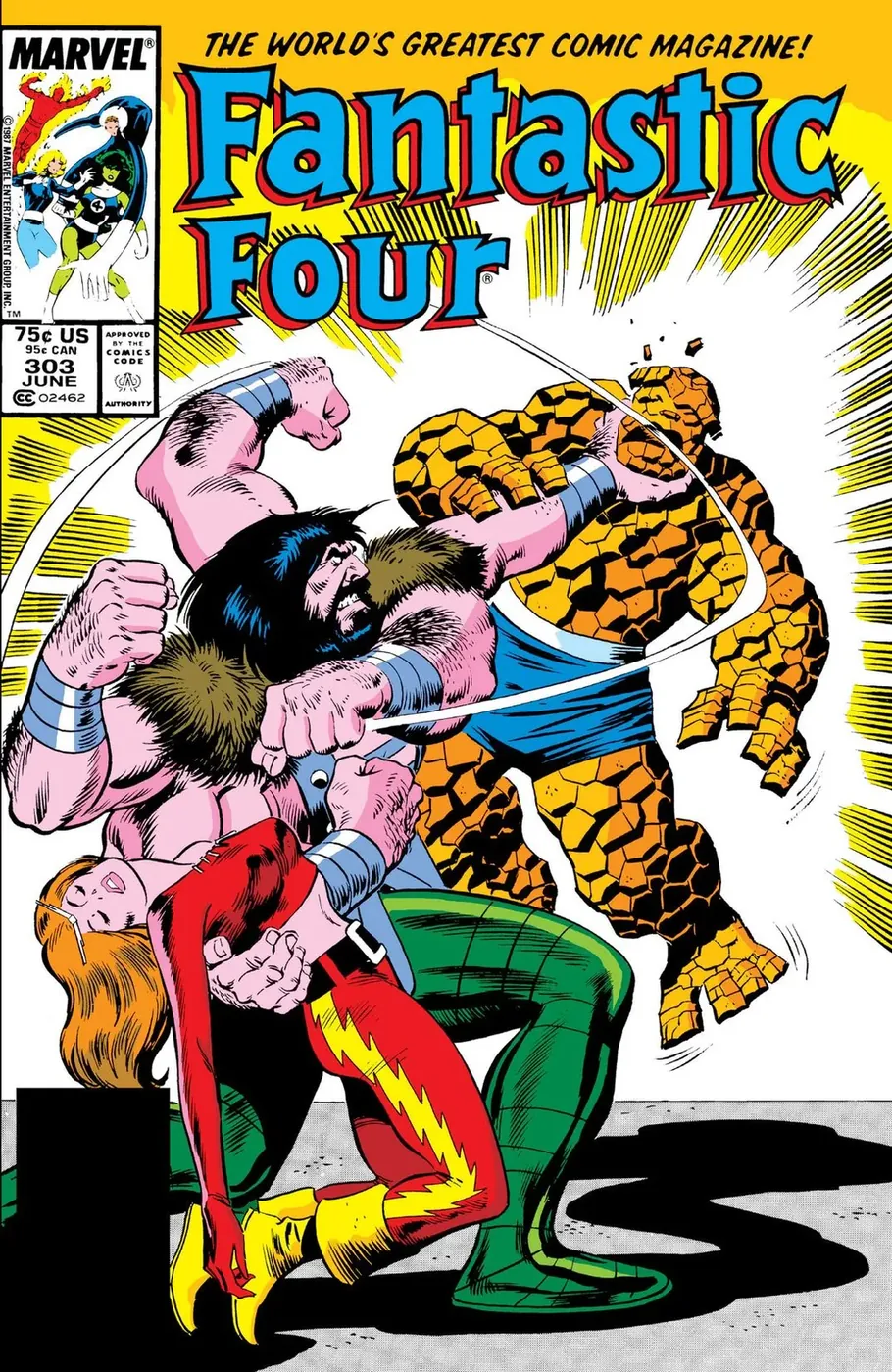 Cover of Fantastic Four #303