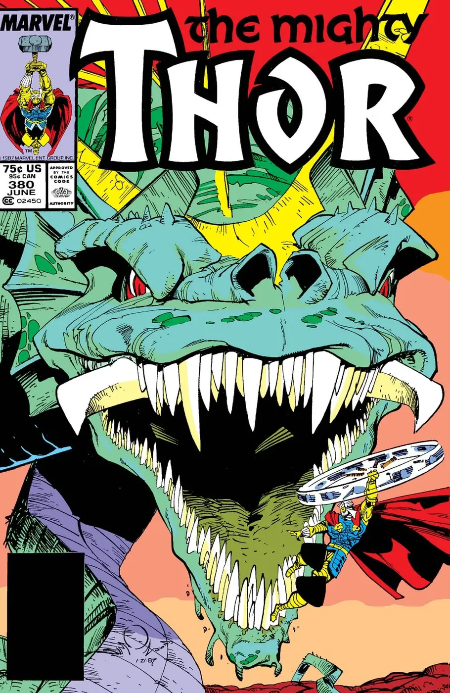 Cover of Thor #380