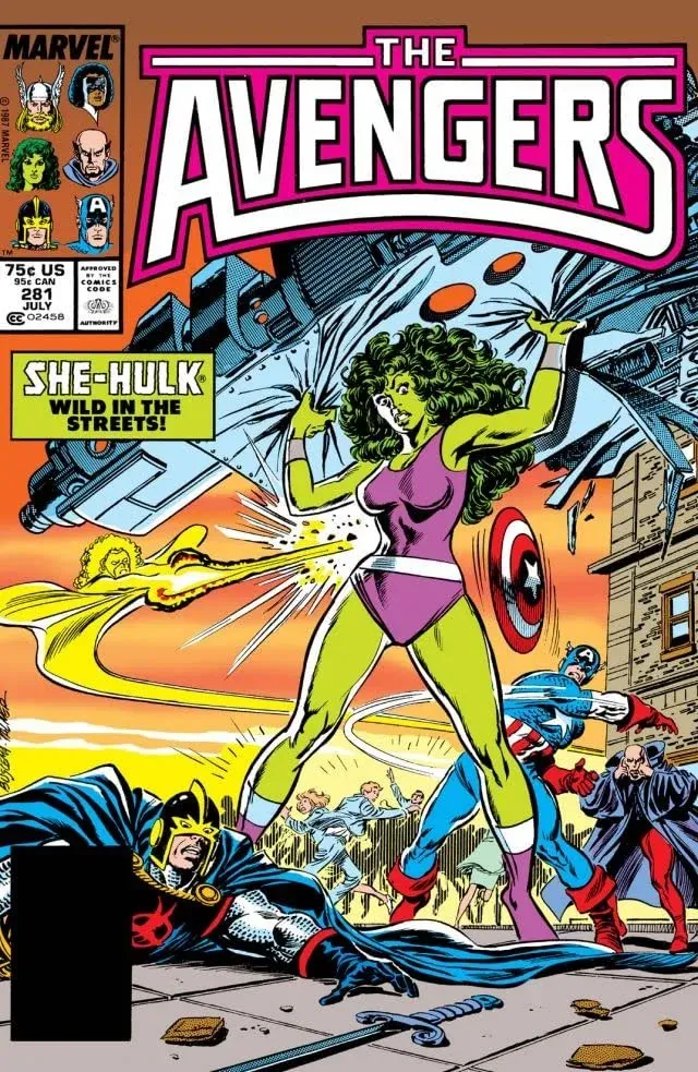 Cover of The Avengers #281