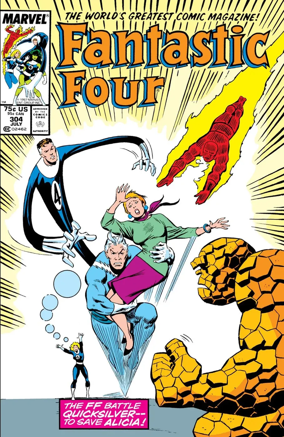 Cover of Fantastic Four #304