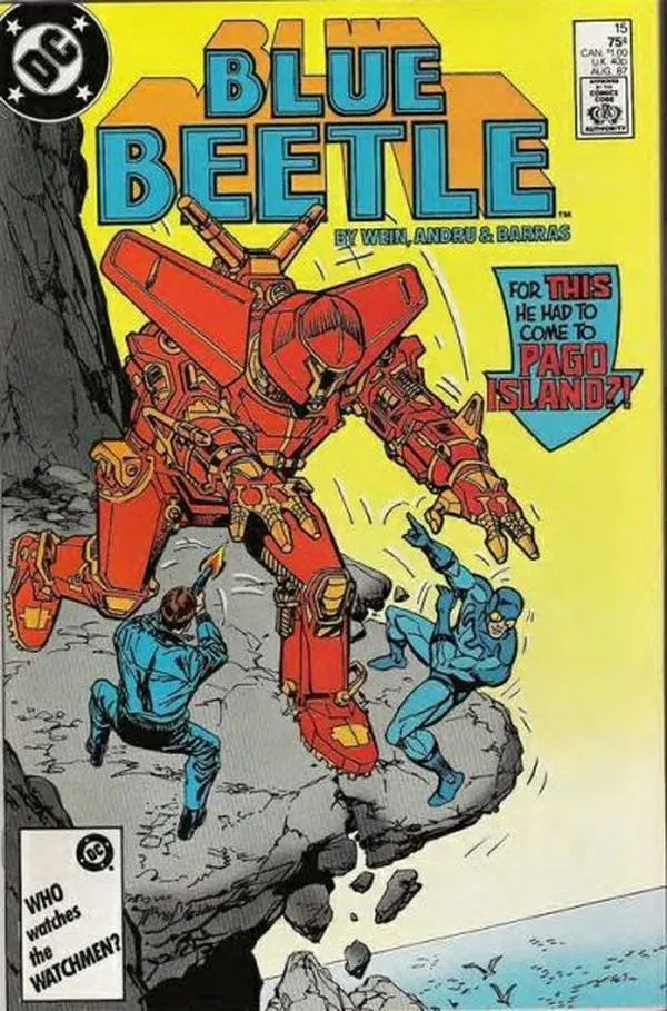 Cover of Blue Beetle #15
