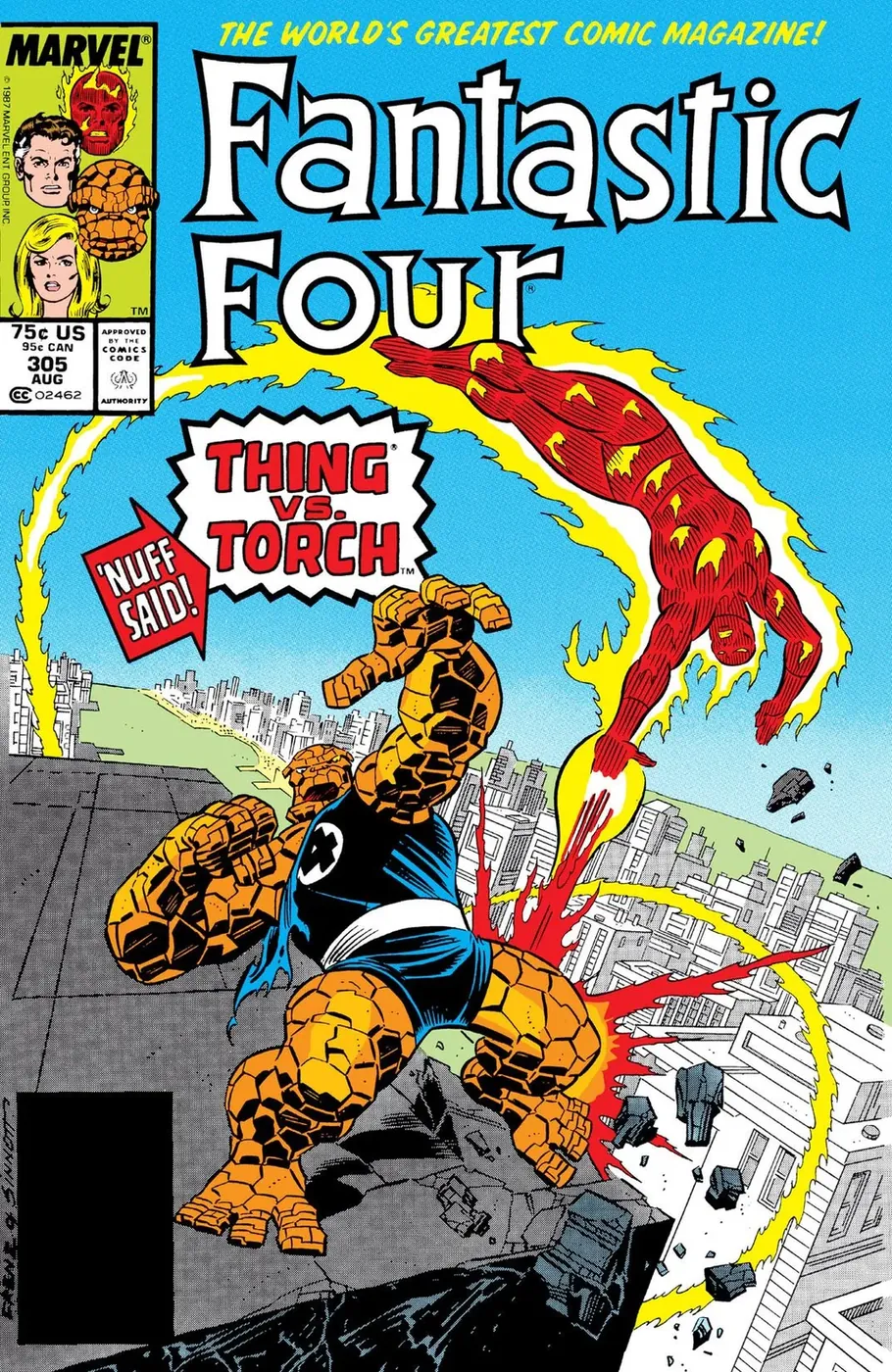 Cover of Fantastic Four #305