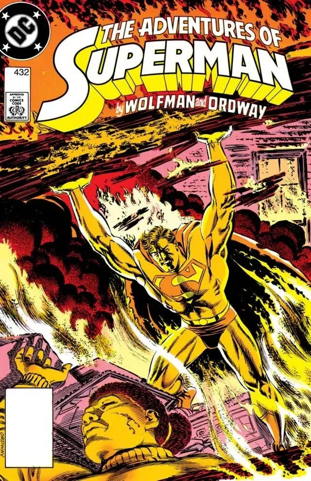Cover of Adventures of Superman #432