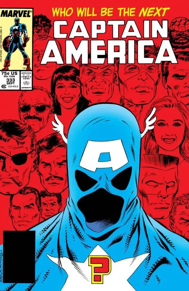 Cover of Captain America #333