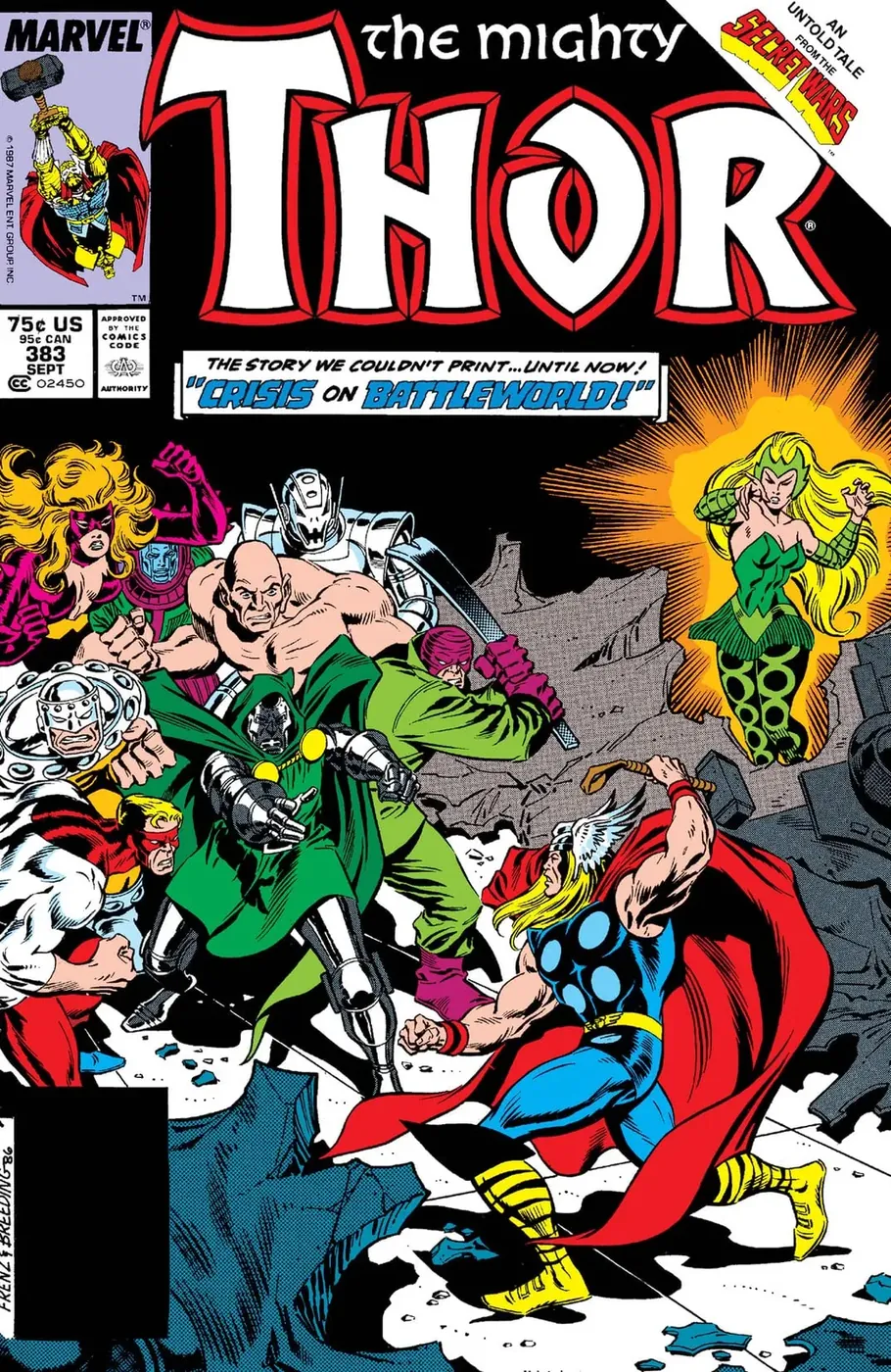 Cover of Thor #383