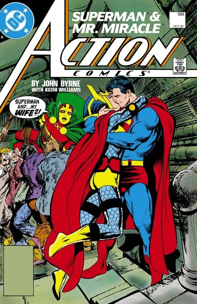 Cover of Action Comics #593