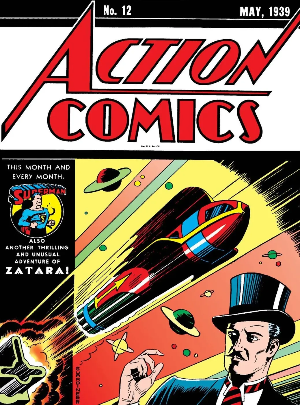 Cover of Action Comics #12