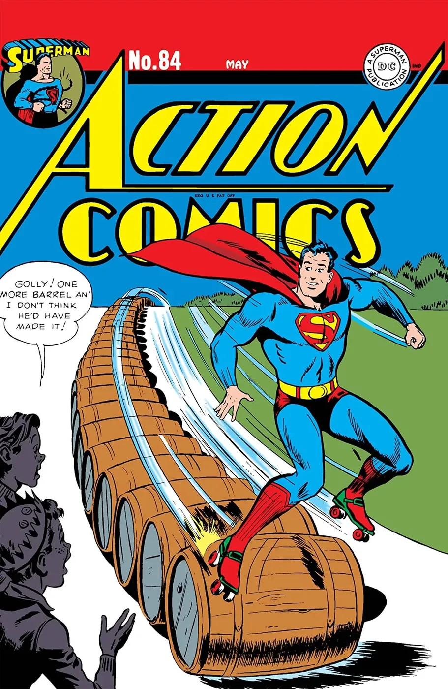 Cover of Action Comics #84