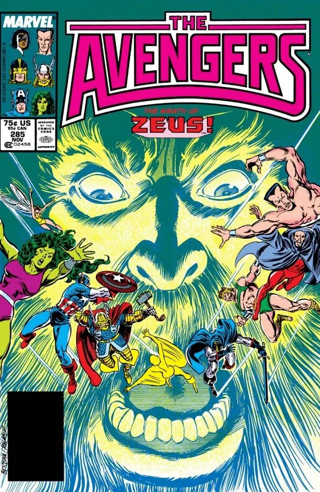 Cover of The Avengers #285