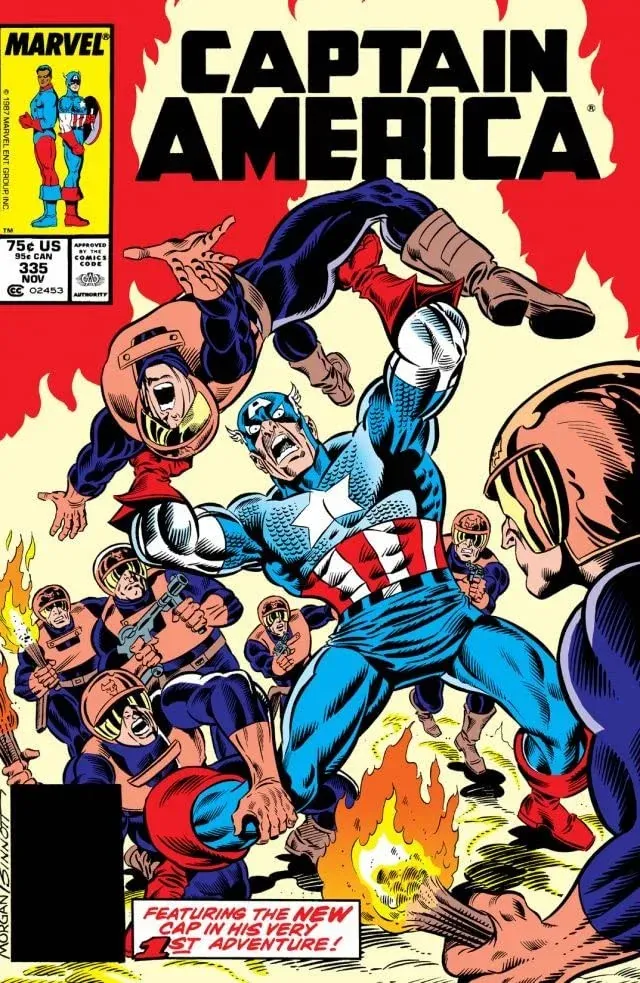 Cover of Captain America #335