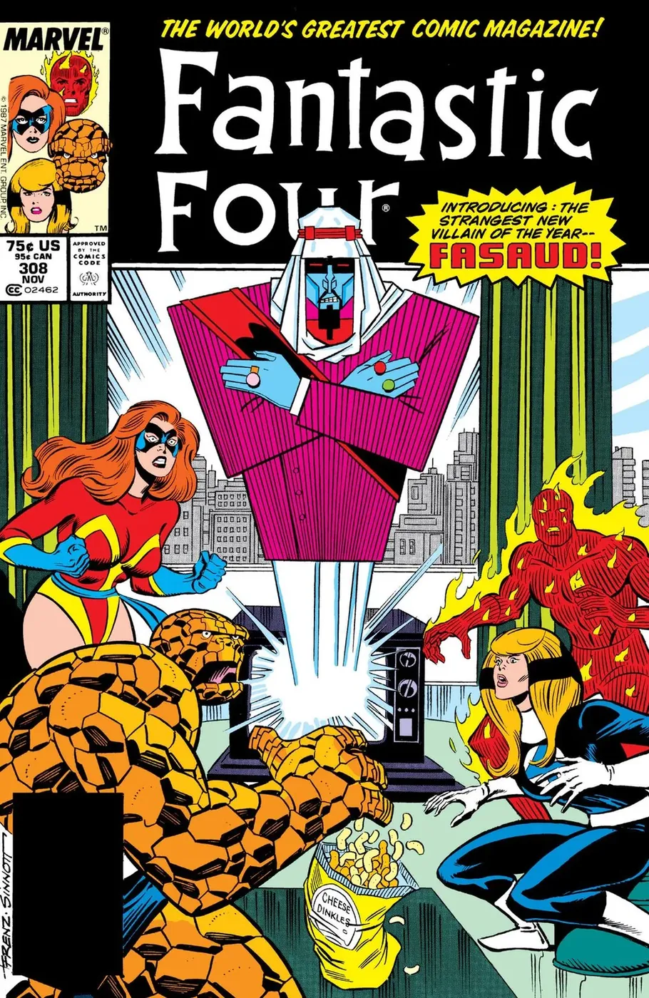 Cover of Fantastic Four #308