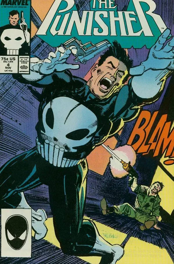 Cover of The Punisher #4