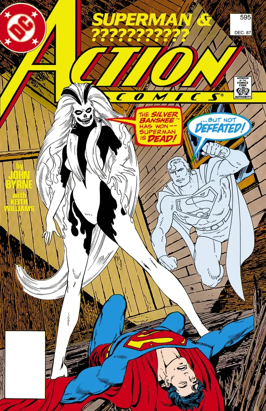 Cover of Action Comics #595